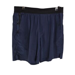 Ten Thousand The Interval Short Blue Athletic Running 7"